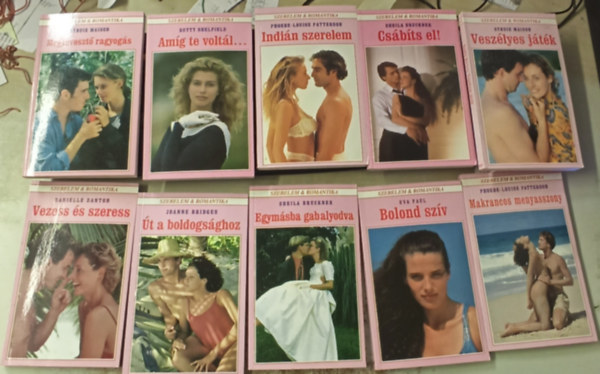 Betty Shelfield, Sheila Bruckner, Danielle Danton, Tbb szerz Syndie Maison - Szerelem s romantika 41-50.