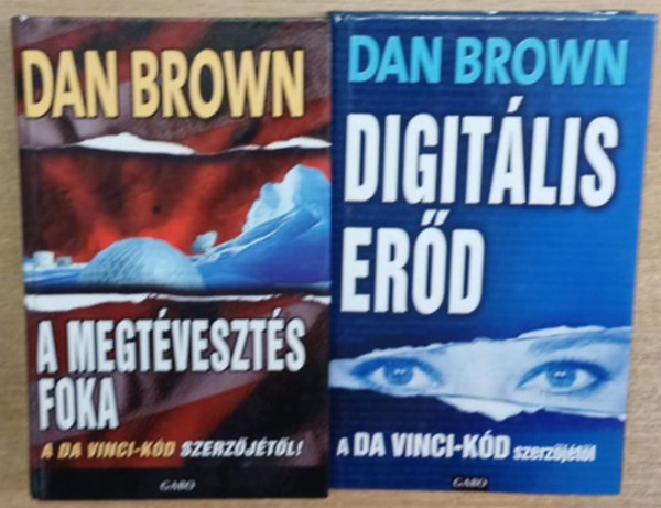 Dan Brown - Digitális erőd + A megtévesztés foka (2 mű)