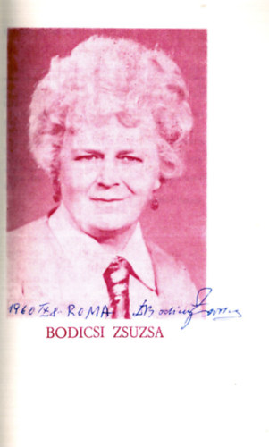 Bodicsi Zsuzsa - A verses világjárás - Dedikált