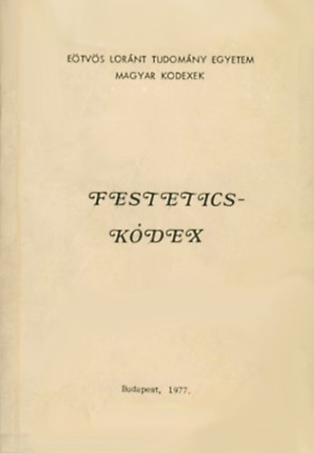 Moln�r J�zsef - Festetics-k�dex (fakszimile)