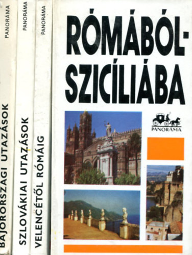 Ember M�ria - Szombathy Viktor - Wellner Istv�n - 4 db panor�ma k�tet