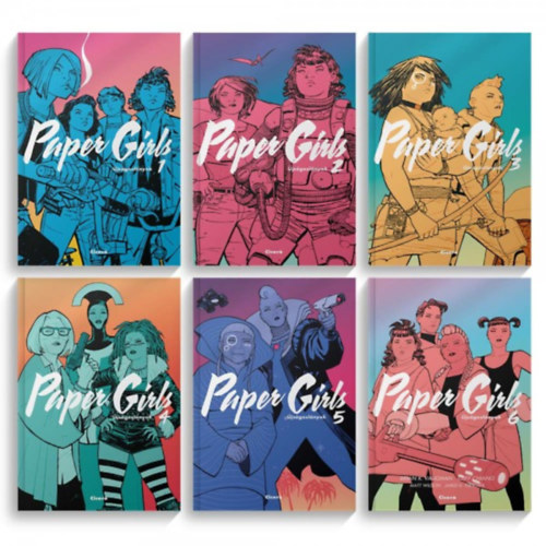 Paper Girls 1-6. (képregény)