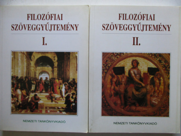 SZERKESZT Drmbzi Jnos; Gecse Gusztv S. Lng Jlia - Filozfiai szveggyjtemny I-II. KZPISKOLK SZMRA