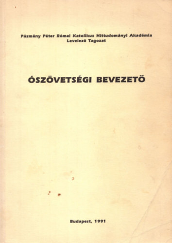 Dr. R�zsa Huba - �sz�vets�gi bevezet�
