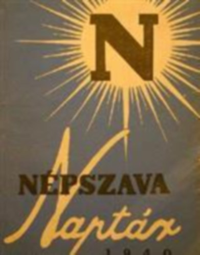 Npszava-Knyvkereskeds - Npszava Naptr 1940