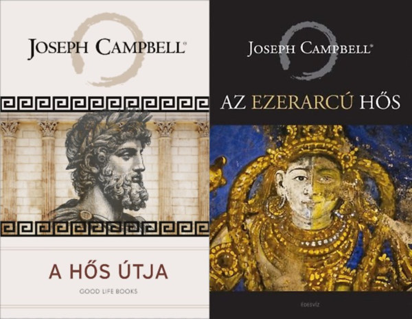 Joseph Campbell - 2 db Joseph Campbell ktet: A hs tja + Az ezerarc hs