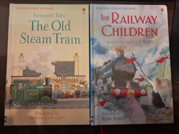 Usborne Reading (2 m): The Old Steam Train+The Railway Children