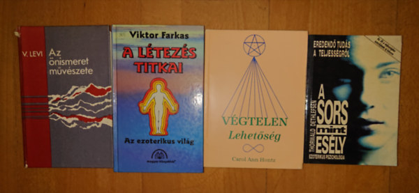 Viktor Farkas, Carol Ann Hontz, Thorwald Dethlefsen V. Levi - 4 sorsfordító könyv: A sors mint esély, Végtelen lehetőség, A létezés titkai, Az önismeret művészete