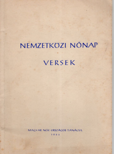 Nemzetközi nőnap versek