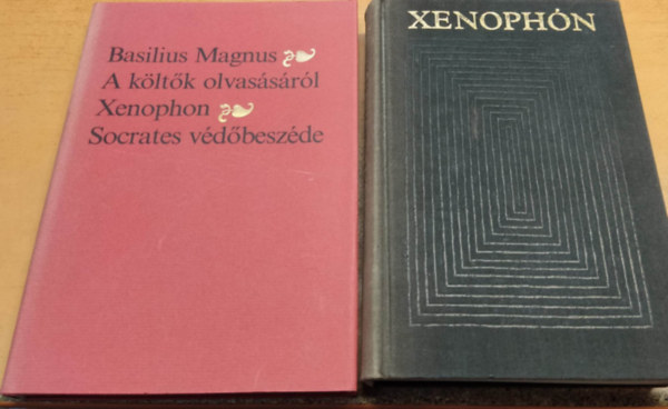 Basilius Magnus Xenophn - A kltk olvassrl Xenophon Socrates vdbeszde + Krosz nevelkedse anabzis (2 ktet)