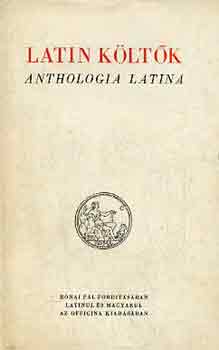 Latin költők - Anthologia latina