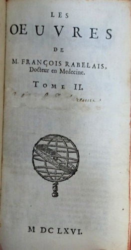 Les Oeuvres tome II.