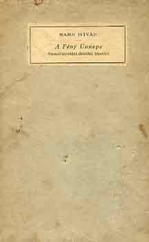 Hahn Istvn - A Fny nnepe