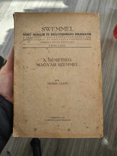 N�medi Lajos - A n�mets�g magyar szemmel