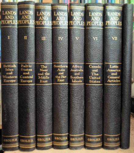 Lands and Peoples, the World in Color Vol. 1-7.