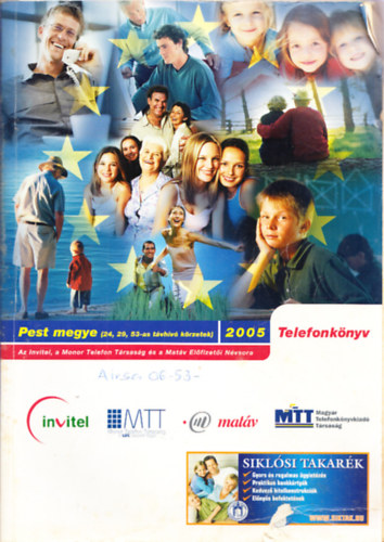 Telefonknyv - Pest megye 2005