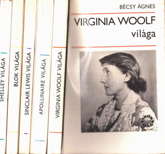 Rz Pl, Ttfalusi Istvn, Bakcsi Gyrgy, Bcsy gnes Balabn Pter - 5 db rk vilga: Virginia Woolf+ Blok+ Shelley+ Apollinaire+ Sinclair Lewis vilga