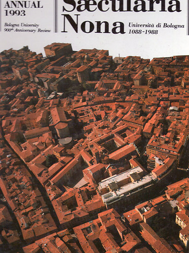 Fr.Michele Casali O.P. - Saecularia Nona - Universit� di Bologna 1088-1988 - 11. Annual 1993