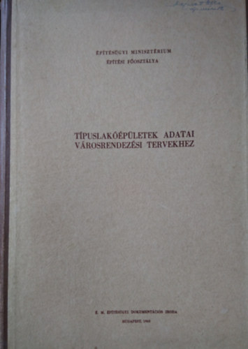 Tpuslakpletek adatai vrosrendezsi tervekhez