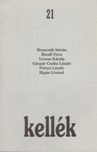 Kellk - filozfiai folyirat 21. szm