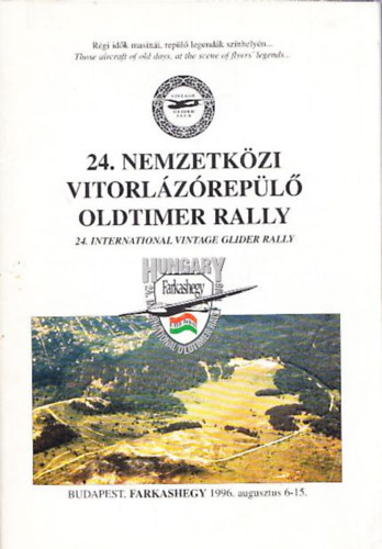 24. Nemzetk�zi Vitorl�z�rep�l� Oldtimer Rally