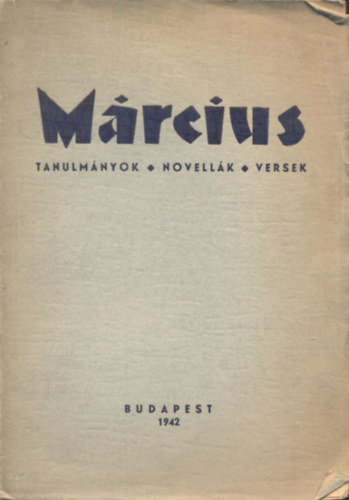 Ber�nyi, �des, F�lde�k, H�rs, Kass�k ... Benj�min - M�rcius - Tanulm�nyok, novell�k, versek