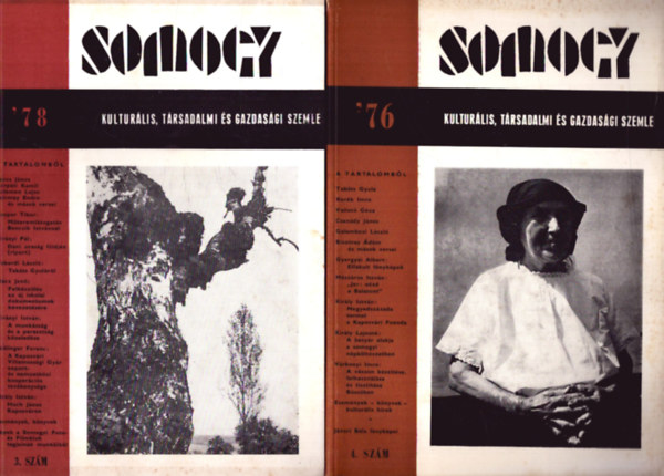 V�rkonyi Imre  (f�szerk.) - Somogy - Kultur�lis, t�rsadalmi �s gazdas�gi szemle 2 sz�m: 1976/4., 1978/3.