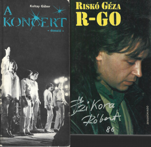 2 db knyv, Koltay Gbor: A koncert, Risk Gza: R-GO
