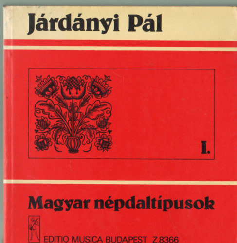 Jrdnyi Pl - Magyar npdaltpusok II.