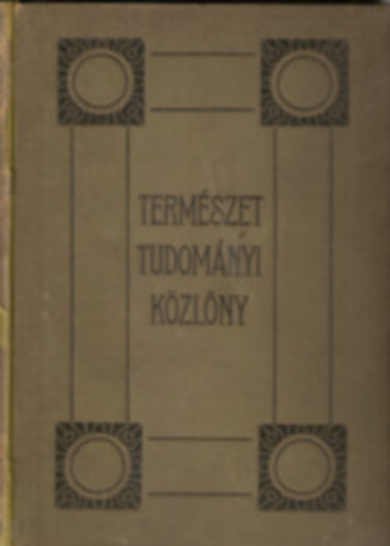 Dr. Gombocz-Dr. Szabó-Patay - Természettudományi közlöny 1937