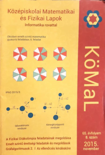 Ratk va - Kzpiskolai matematikai s fizikai lapok 65. vfolyam 8. szm 2015 november