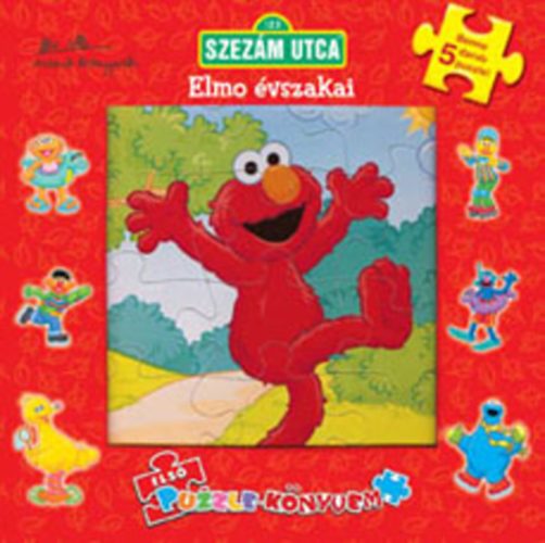Amy Paradis - Elmo évszakai - Szezám utca puzzle-könyvek