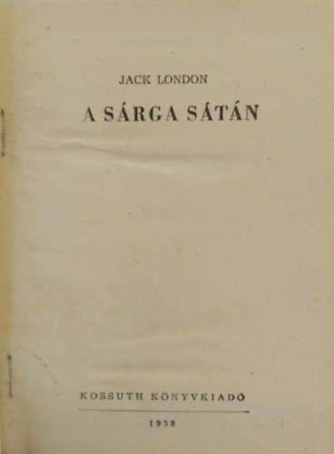 Jack London - A srga stn