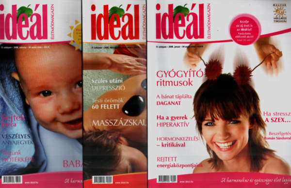 Dr. Tamasi József (szerk) - Ideál Reforméletmód-magazin 2006/1-12. - (teljes évfolyam.)