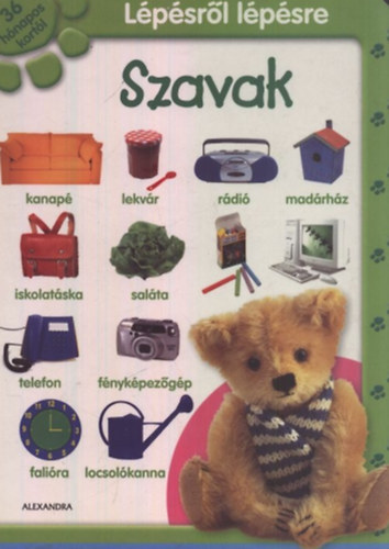 Szavak - 36 h�napos kort�l (L�p�sr�l l�p�sre)