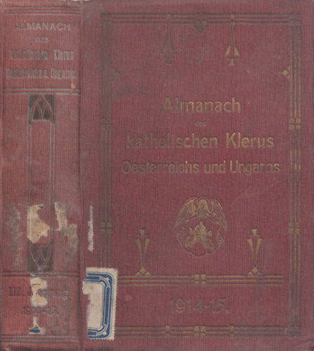 Ludwig Brauer - Almanach des katholischen Klerus Oesterreichs und Ungarns 1914-15