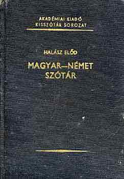 Hal�sz El�d - Magyar-n�met kissz�t�r (Hal�sz)