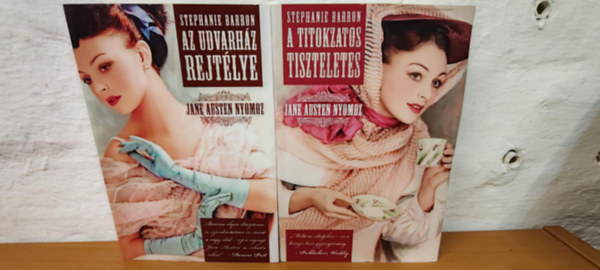 Stephanie Barron - Jane Austen nyomoz könyvcsomag