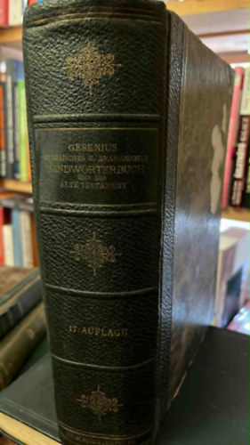 Wilhelm Gesenius - Hebr�isches und Aram�isches Handw�rterbuch �ber das Alte Testament