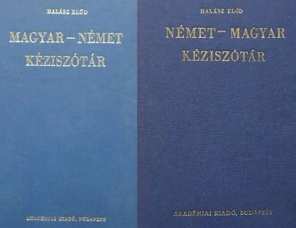 Halsz Eld - Magyar-Nmet s Nmet-Magyar kzisztr