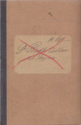 Fizet�si k�nyv az 1900-as �vek elej�r�l