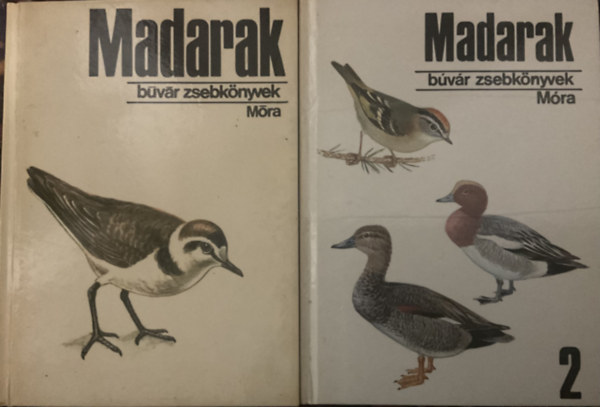 Dr. Cs�pe Magdolna  Keve Andr�s (rajzolta), Muray R�bert (rajz) - Madarak + Madarak 2. - B�v�r zsebk�nyvek