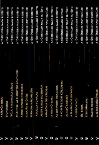 A trtnelem nagy rejtlyei 1-20.