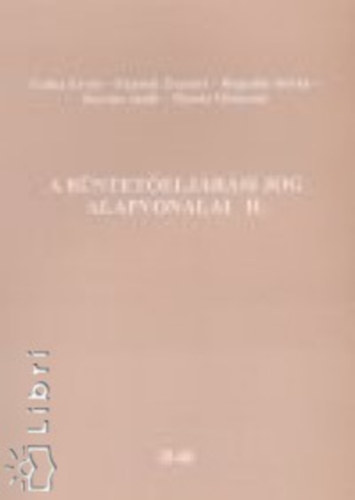 B�ba �s T�rsai Kiad� - A b�ntet�elj�r�si jog alapvonalai II.