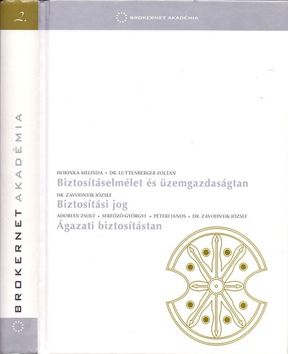 Luttenberger Z.; Horinka Melinda - Biztostselmlet s zemgazdasgtan - Biztostsi jog - gazati biztoststan