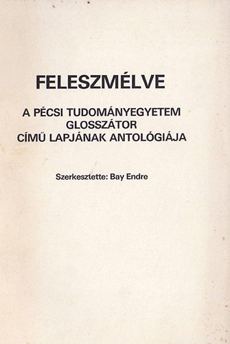 Bay Endre - Feleszmélve