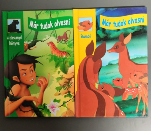 Mr tudok olvasni - A dzsungel knyve + Bambi (2db)