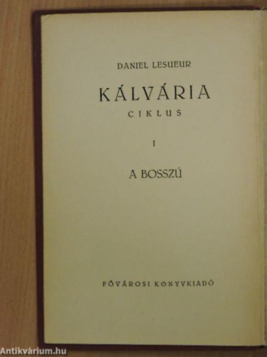 Daniel Lesueur - A bossz