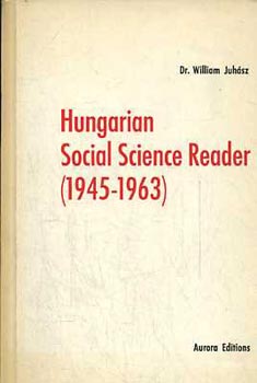Juh�sz William - Hungarian social science reader (1945-1963)