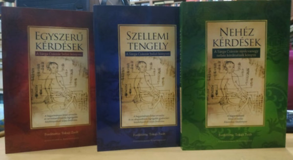 Tokaji Zsolt  (ford.) - Srga Csszr trilgia: Nehz krdsek + Egyszer krdsek + Szellemi tengely (3 ktet)